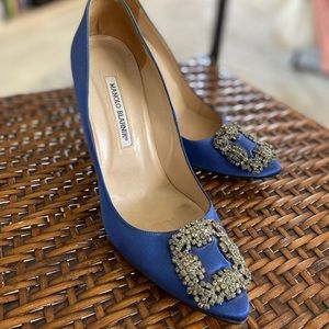 SATC MANOLO BLAHNIK Carrie Bradshaw Engagement Shoes! Original Edition